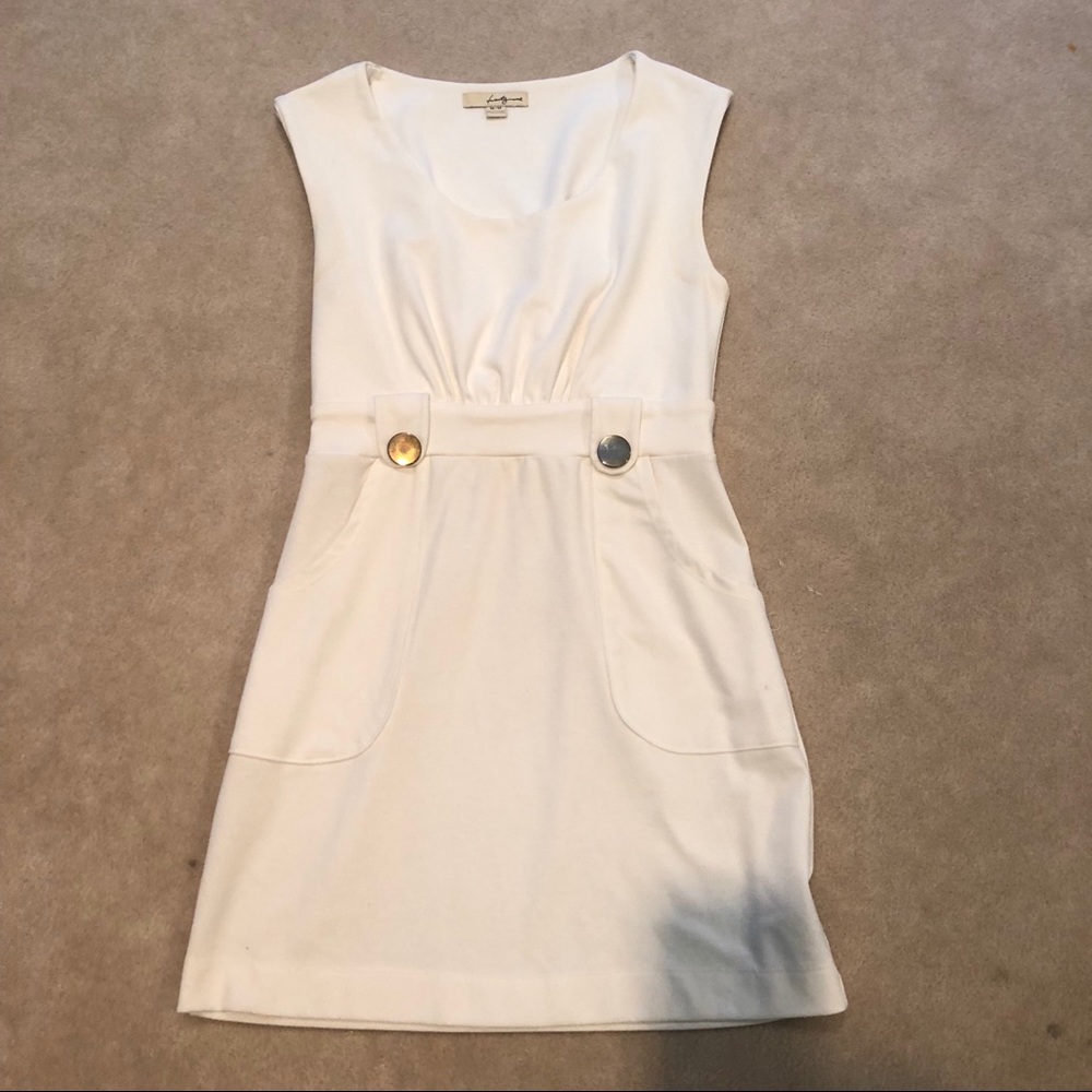 White forever 21 work dress